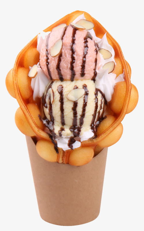 香港甜點雞蛋煎餅冰淇淋 創(chuàng)意設計與免費高清素材指南